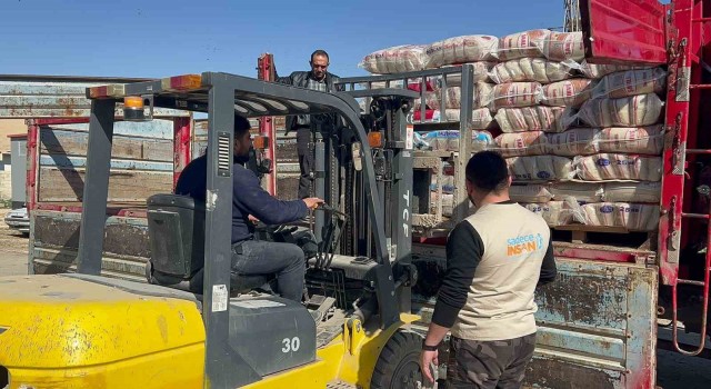 Sadece İnsan Derneğinden deprem bölgelerine destek
