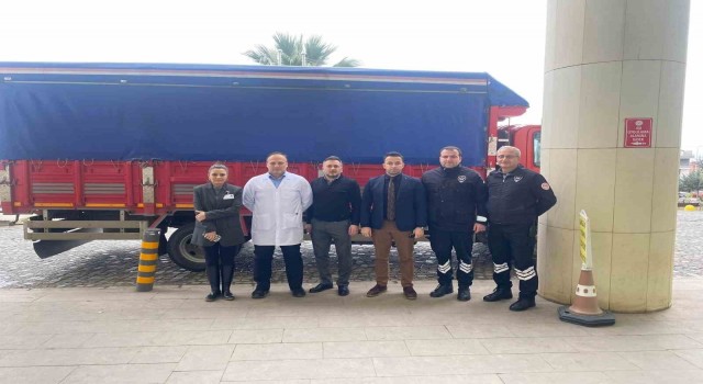 Sağlık çalışanlarından deprem bölgesine destek