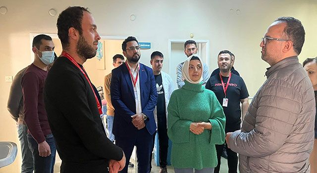 Sağlık Müdürü Ahmet Kara, Bahçe’de Hastane ziyaret etti