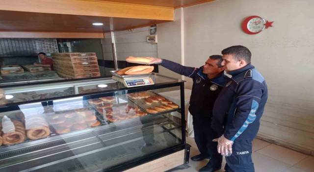 Salihlide zabıtadan fırınlara Ramazan denetimi