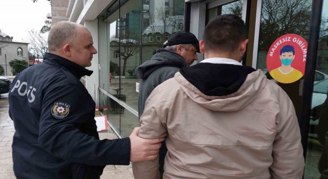 Samsunda telefon hırsızlığına tutuklama