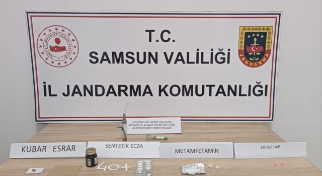 Samsunda uyuşturucu operasyonu: 2 gözaltı