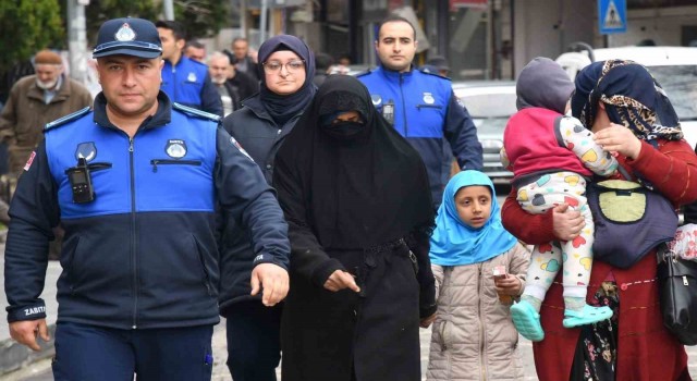 Samsunda zabıta dilencilere göz açtırmıyor
