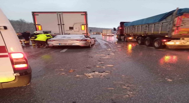 Samsunda zincirleme trafik kazası: Çok sayıda yaralı