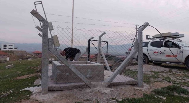 Sarıgölde yer hareketlerini izleme istasyonları kuruldu