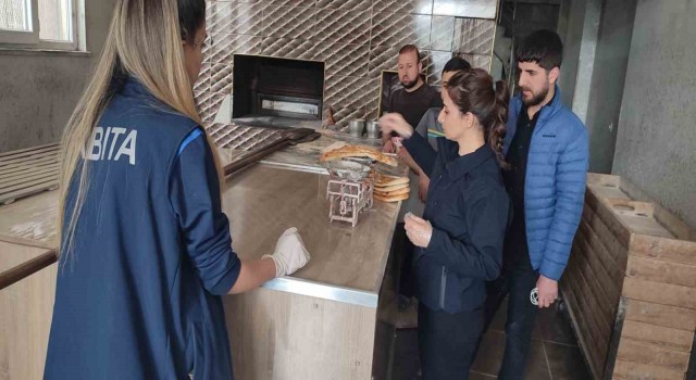 Siirtte Ramazan öncesi fırın, pastane, imalathaneler denetlendi