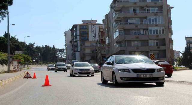 Sinopta 14 bin 892 araç denetlendi, 468 sürücüye ceza kesildi