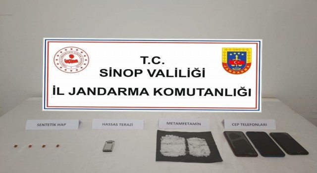 Sinopta uyuşturucu operasyonu: 3 gözaltı