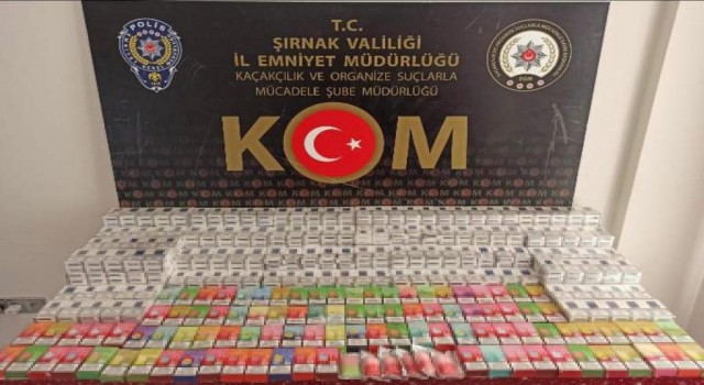 Şırnakta asayiş ve kaçakçılık operasyonu: 41 gözaltı