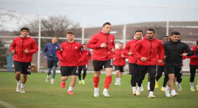 Sivasspor, Fatih Karagümrük maçının taktiğini çalıştı