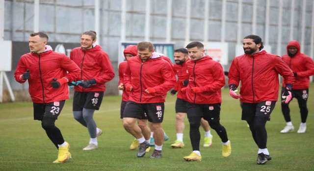 Sivassporda, Fiorentina maçı hazırlıkları başladı