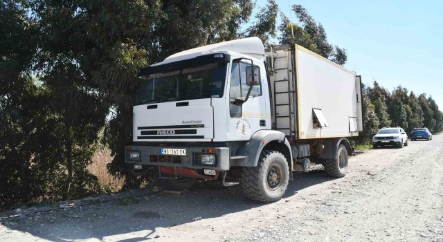 Söke Ovasında yabancı plakalı iş makineleri heyecan oluşturdu