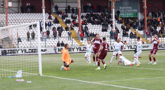 Spor Toto 1. Lig: Bandırmaspor: 0 - Bodrumspor: 4