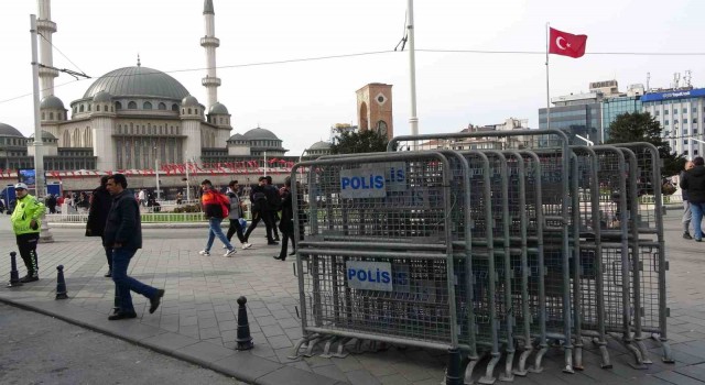 Taksimde güvenlik önlemi