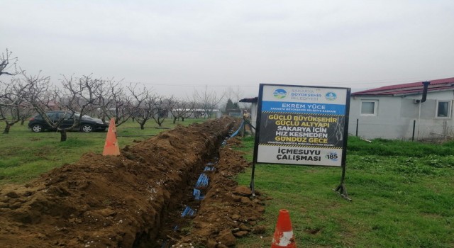 Tarım ve hayvancılığın yoğun olduğu o bölgeye yeni su hattı