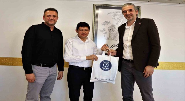 TBF Asbaşkanı Beşok, Başkan Özcanla bir araya geldi