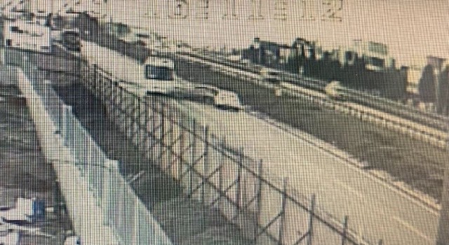 Tekirdağdaki zincirleme kaza kamerada
