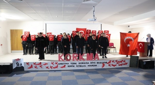 Tercanda İstiklal Marşının kabulü ve Mehmet Akif Ersoyu anma günü