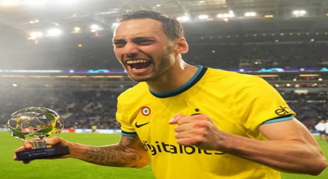 TFFden Hakan Çalhanoğluna tebrik