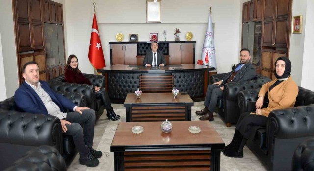 Tıskaoğlundan Rektör Özölçere ziyaret