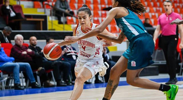 TKBL: Galatasaray Çağdaş Faktoring: 80- Melikgazi Kayseri Basketbol: 61