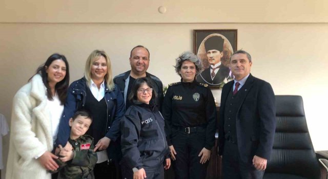 Tokat Emniyeti’nden down sendromlu Funda’ya büyük jest
