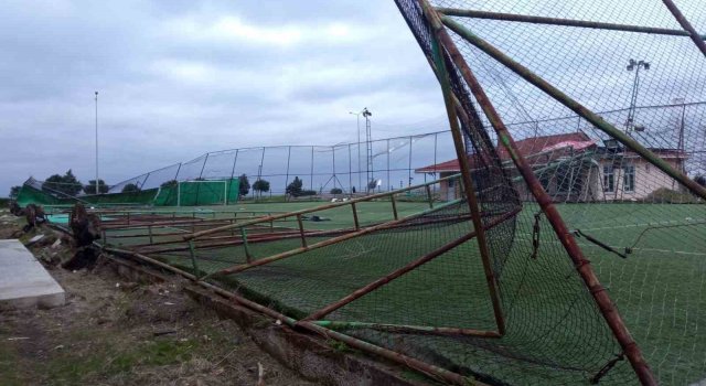 Trabzon’da şiddetli fırtına