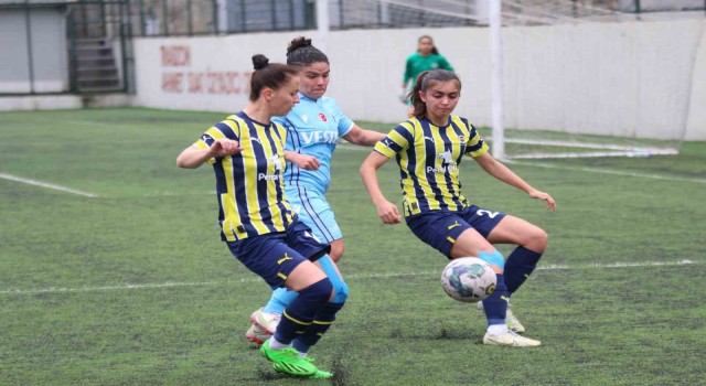 Trabzondaki kadın derbisi berabere sonuçlandı