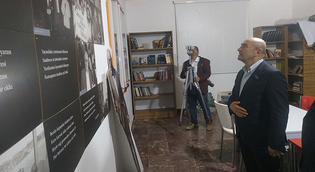 Tunç Soyer İzmir’den gelip Yaşar Kemal’i ölüm gününde andı