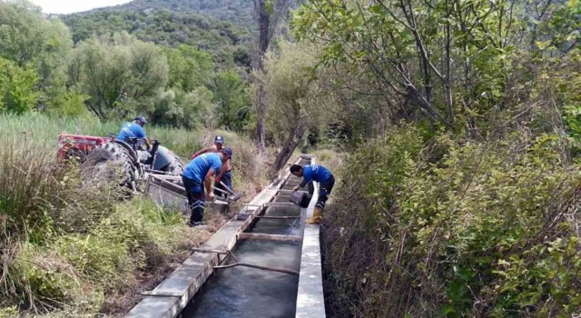 Üreten köylüye sulama desteği