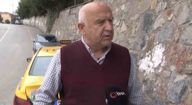 Üsküdarda otomobilin çarptığı taksici konuştu: Kadın, adamın telefonunu gasbetmiş