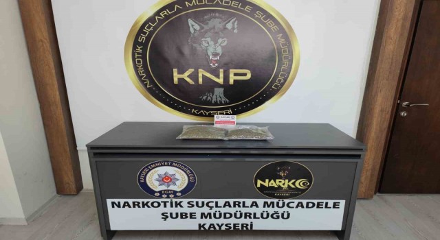 Uyuşturucu taciri, uyuşturucuyu kente sokamadan yakalandı