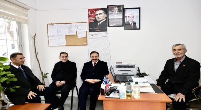 Vali Kızılkayadan Bahçelievler Mahallesine ziyaret