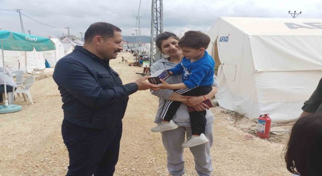 Vali Masatlıdan Hataylı Erene doğum günü hediyesi