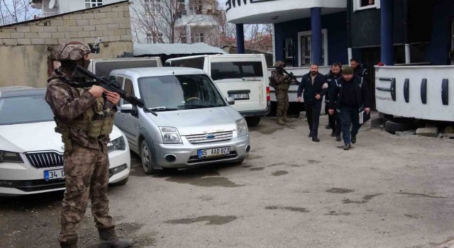 Van ve Bitlis emniyetinden ‘bahar temizliği