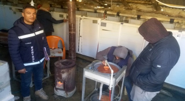 Vanda alabalık üretimi yapan tesisler denetlendi