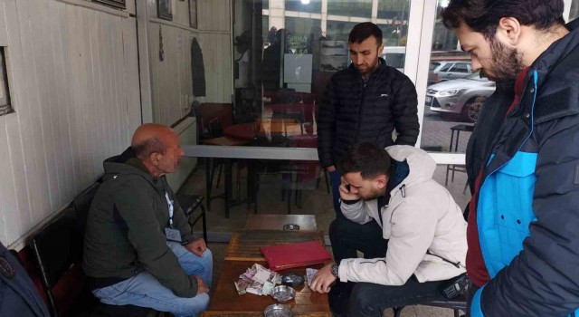 Yardım parası adı altında para toplayan şüpheliye soruşturma