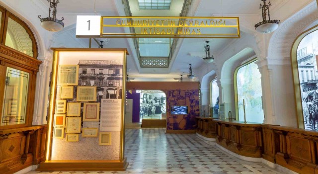 Yaşasın Cumhuriyet! Atatürk Döneminde İktisadi Bağımsızlığın İlk Adımları sergisi ziyarete açıldı