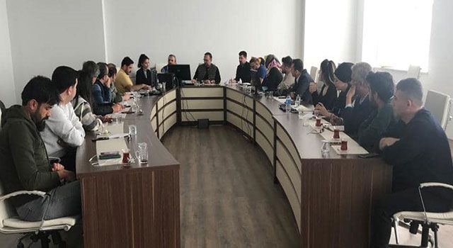 Yeni Devlet Hastanesinde değerlendirme toplantısı