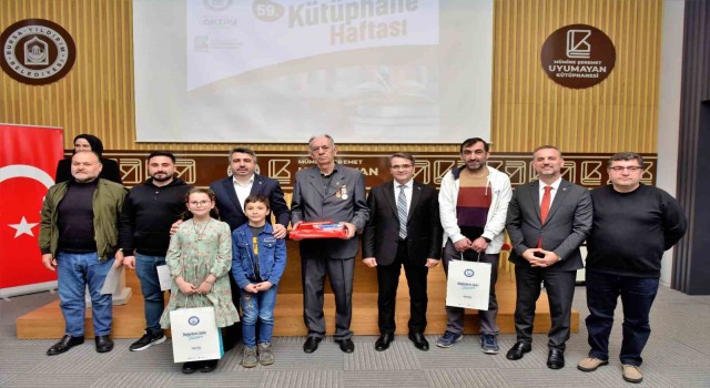 Yıldırımın kitap kurtları ödüllendirildi