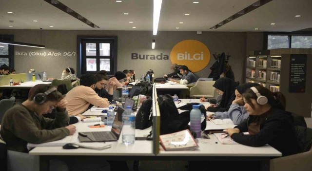 Yıldırımın uyumayan kütüphanelerinden 517 bin kişiye hizmet