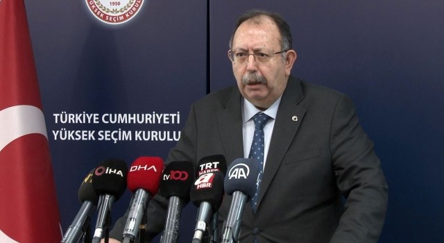 YSK Başkanı Yener: “15 yeni ülkede daha sandık kurulacak”