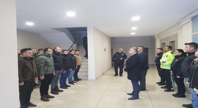 Zonguldakta 40 polis memuru deprem bölgesine hareket etti