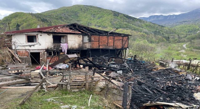 3 evin küle döndüğü yangında kundaklama şüphesi gözaltına alındı