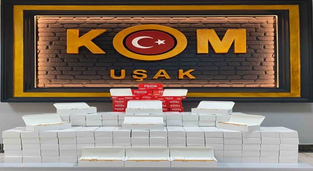 40 bin boş kaçak makaron ele geçirildi