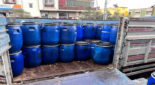 Adanada 14 bin 300 litre kaçak akaryakıt ele geçirildi