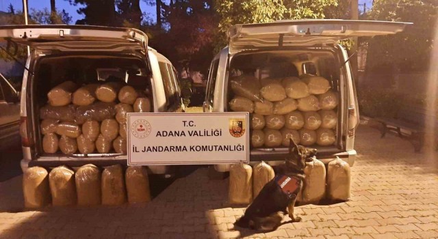 Adanada 650 kilo kaçak kıyılmış tütün ele geçirildi