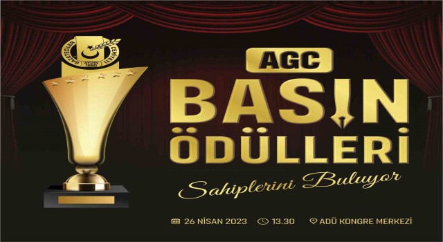 ‘AGC Basın Ödülleri töreni, 26 Nisanda gerçekleştirilecek