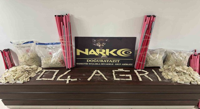 Ağrıda 34 kilo 150 gram eroin ele geçirildi