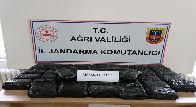 Ağrıda 43 kilo 900 gram metamfetamin ele geçirildi